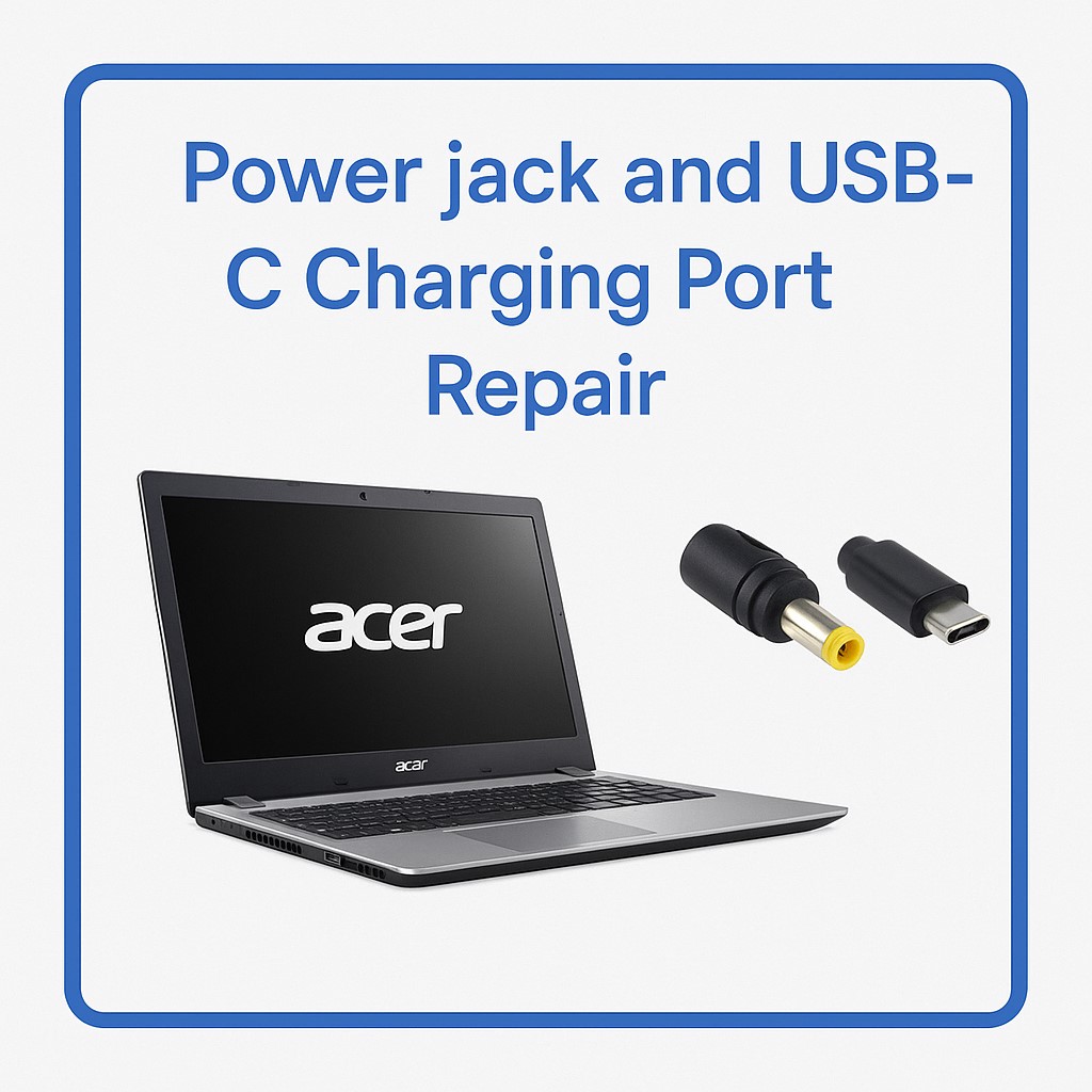 Acer USB-C and DC Jack Repair