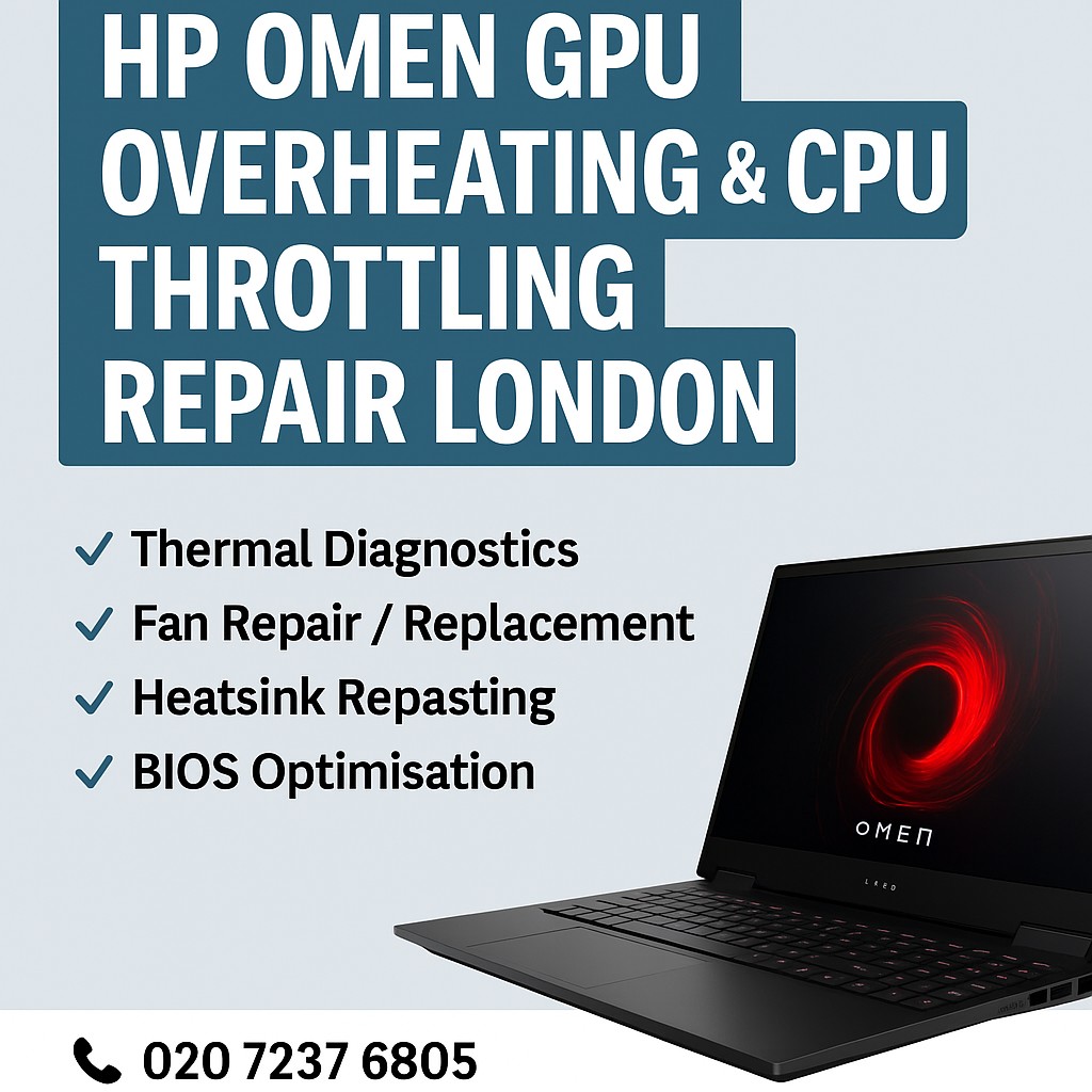 HP OMEN Overheating Repair London