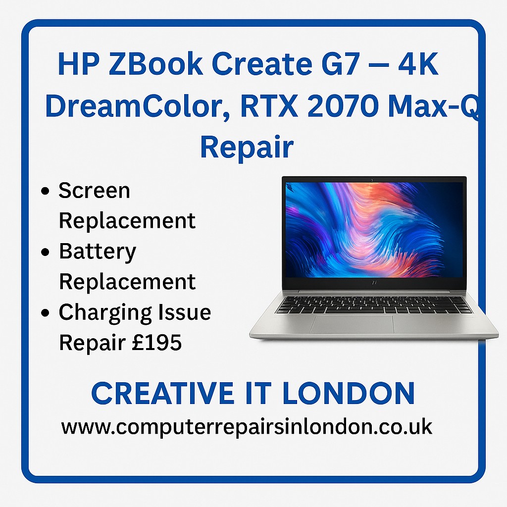 HP ZBook Create G7 Repair London