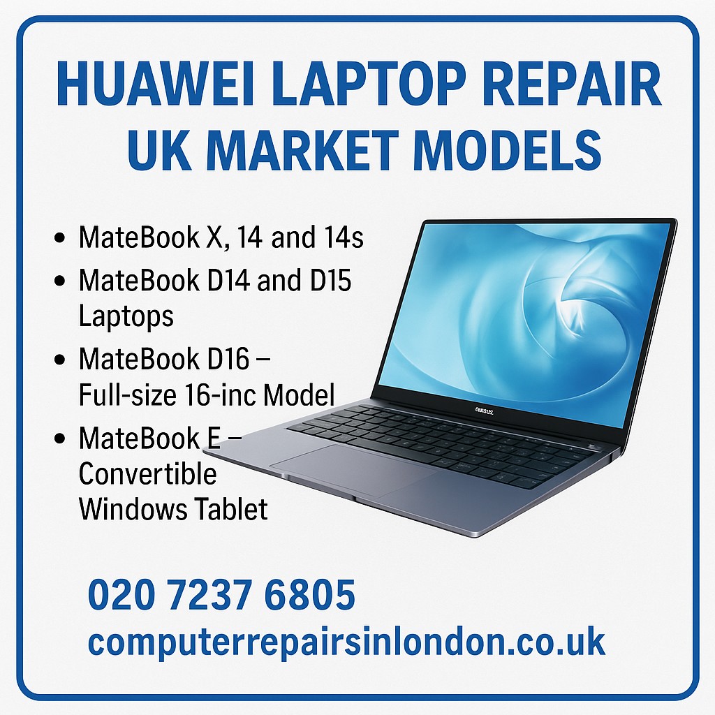 Huawei Laptop Repair London