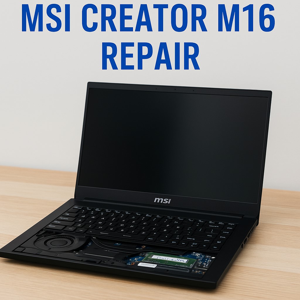 MSI Creator M16 Repair London