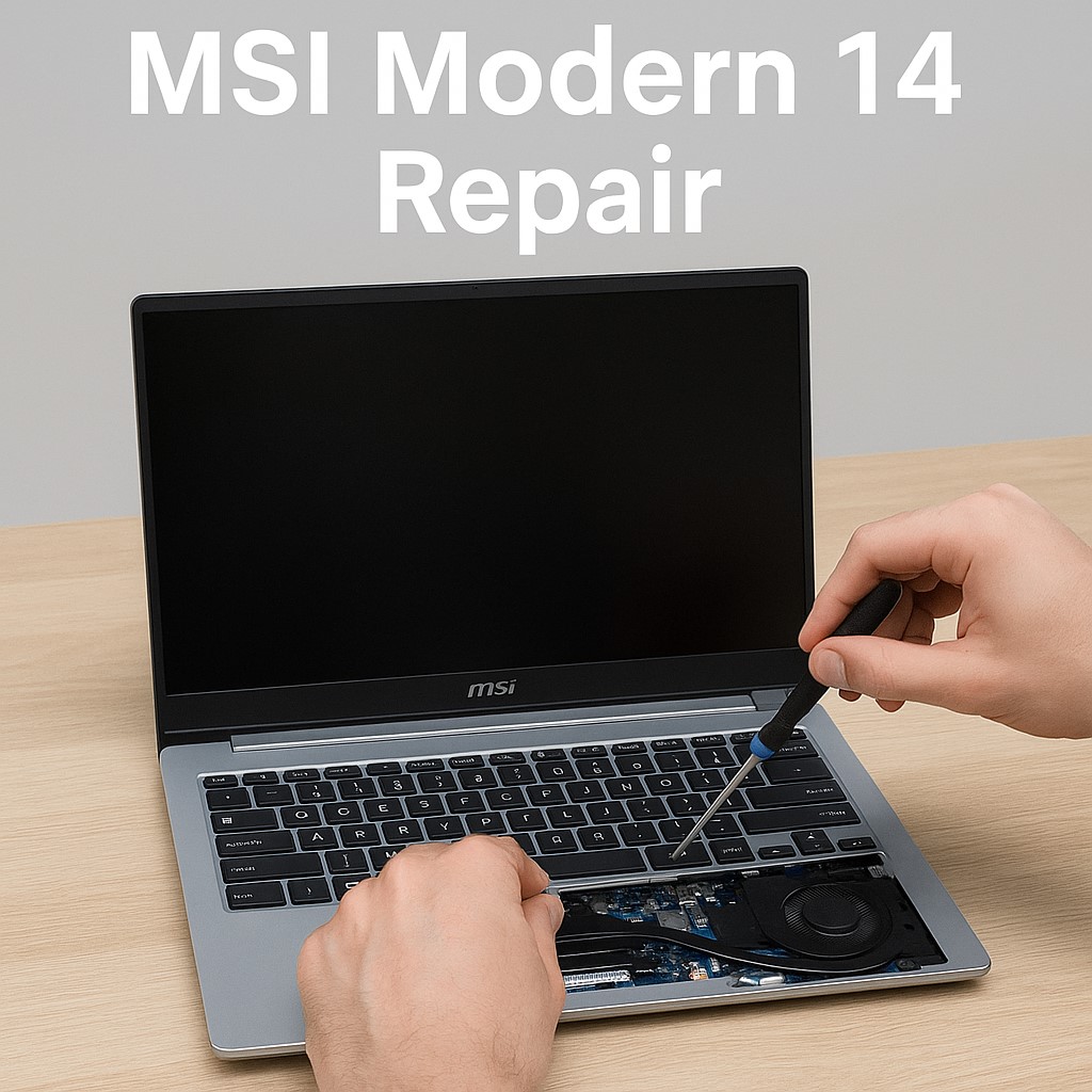 MSI Modern 14 and 15 Repair London