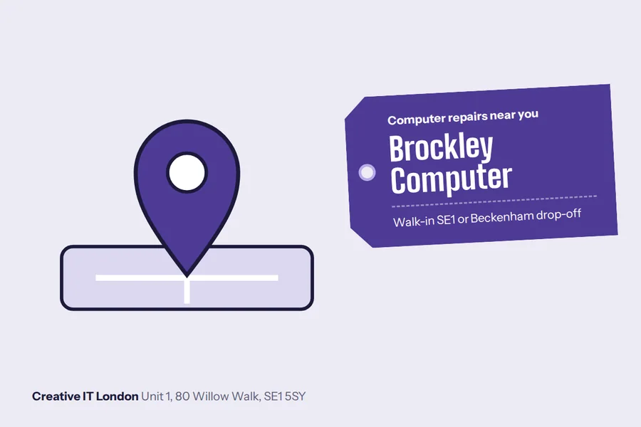 Brockley Computer Repairs at Creative IT London