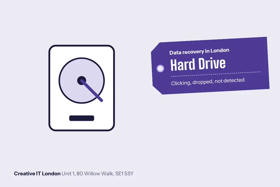 Hard Drive Data Recovery at Creative IT London