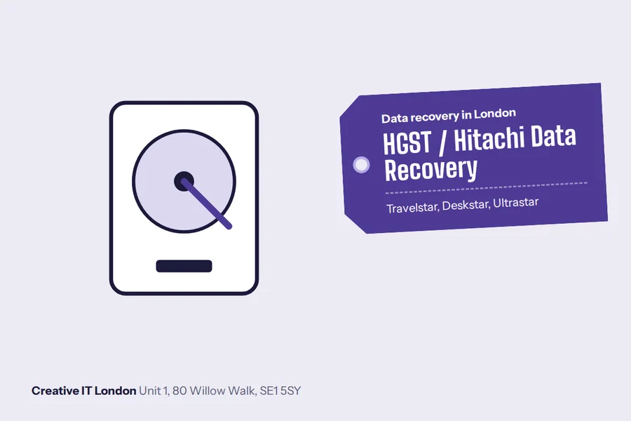 HGST / Hitachi Data Recovery at Creative IT London