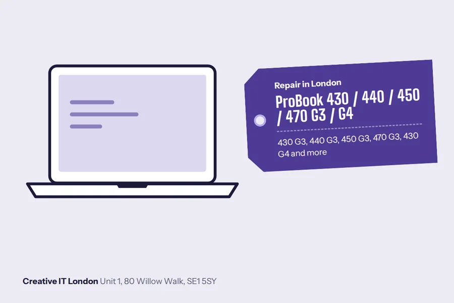430 G3 / 440 G3 / 450 G3 / 470 G3 / 430 G4 / 440 G4 / 450 G4 / 470 G4 ProBook 430 / 440 / 450 / 470 G3 / G4 at Creative IT London
