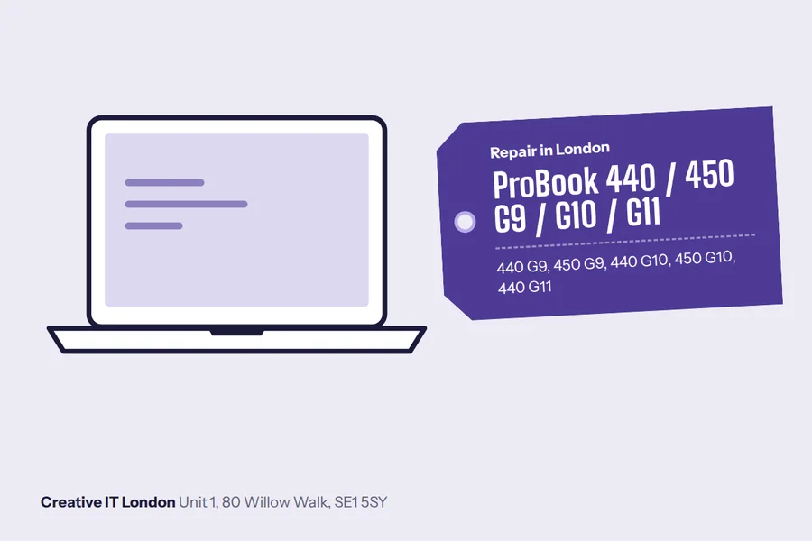 440 G9 / 450 G9 / 440 G10 / 450 G10 / 440 G11 ProBook 440 / 450 G9 / G10 / G11 at Creative IT London