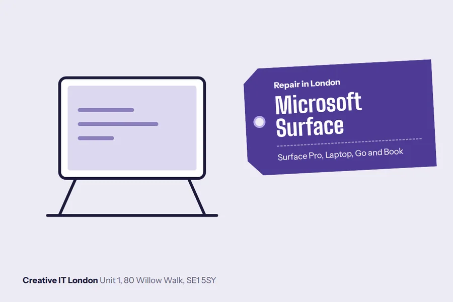 Microsoft Surface Repair at Creative IT London