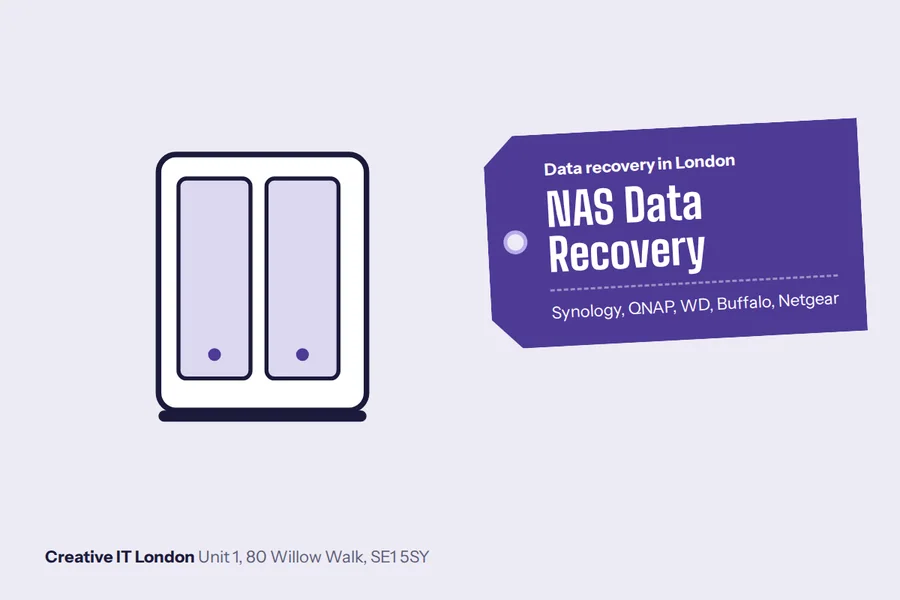 NAS Data Recovery at Creative IT London