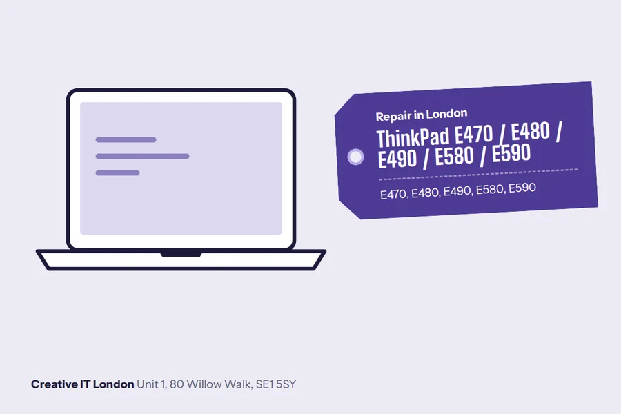 E470 / E480 / E490 / E580 / E590 ThinkPad E470 / E480 / E490 / E580 / E590 at Creative IT London