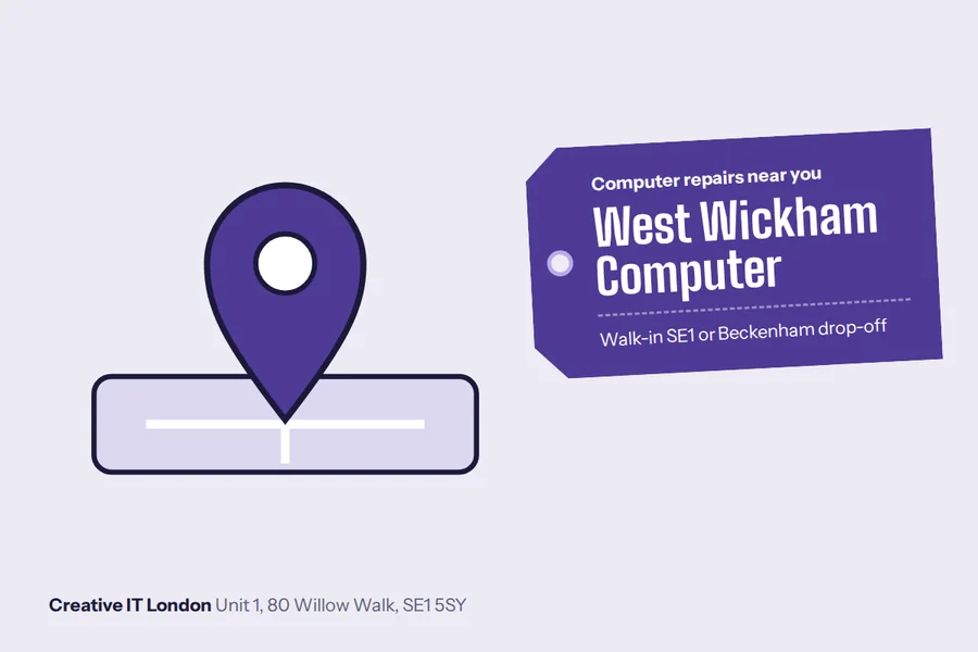 West Wickham Computer Repairs at Creative IT London