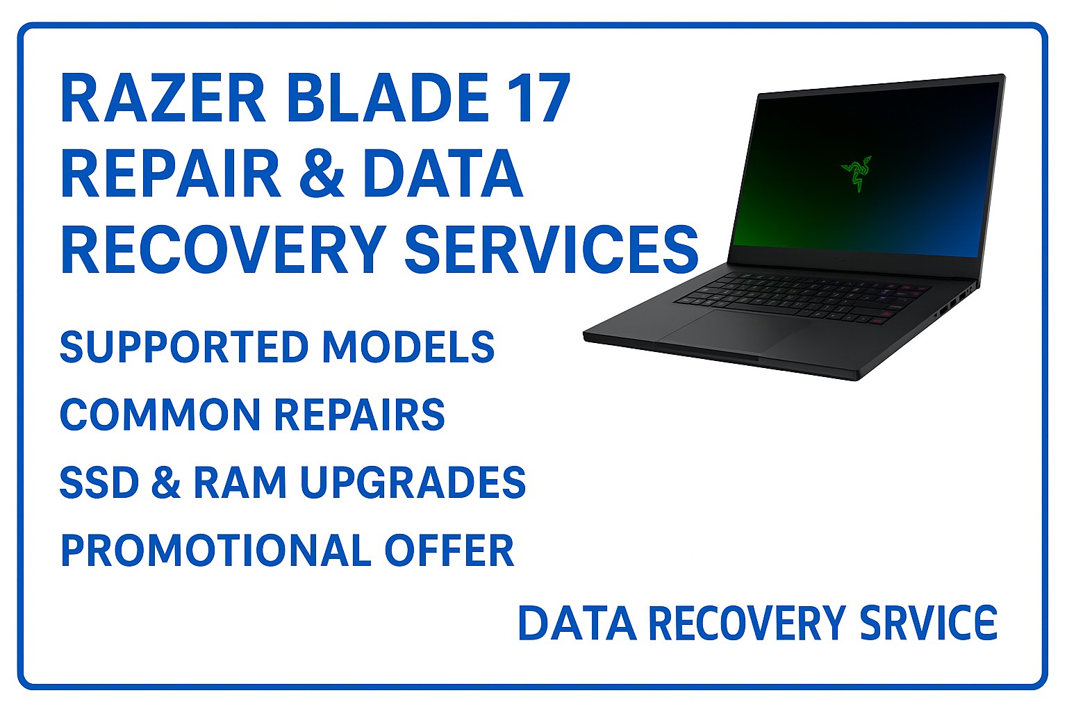 Razer Blade 17 Repair London