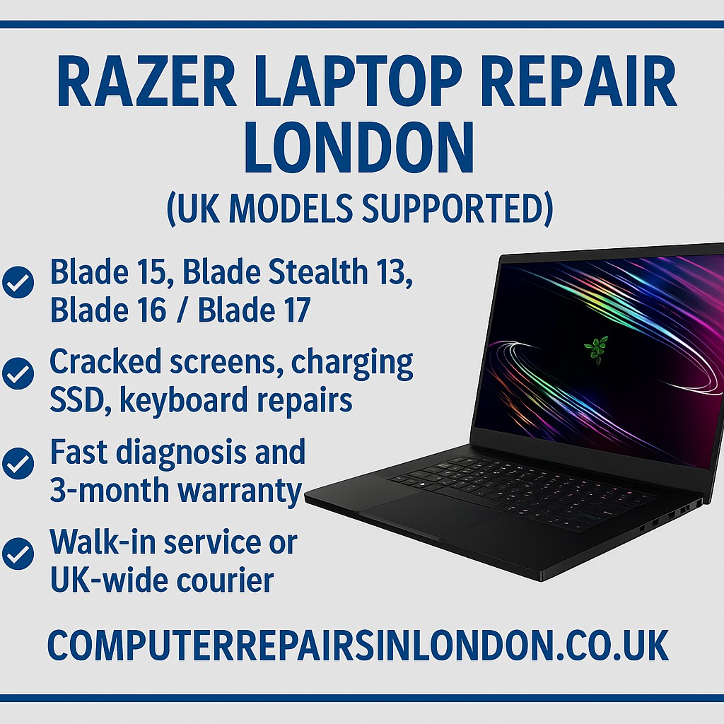 Razer Laptop Repair London