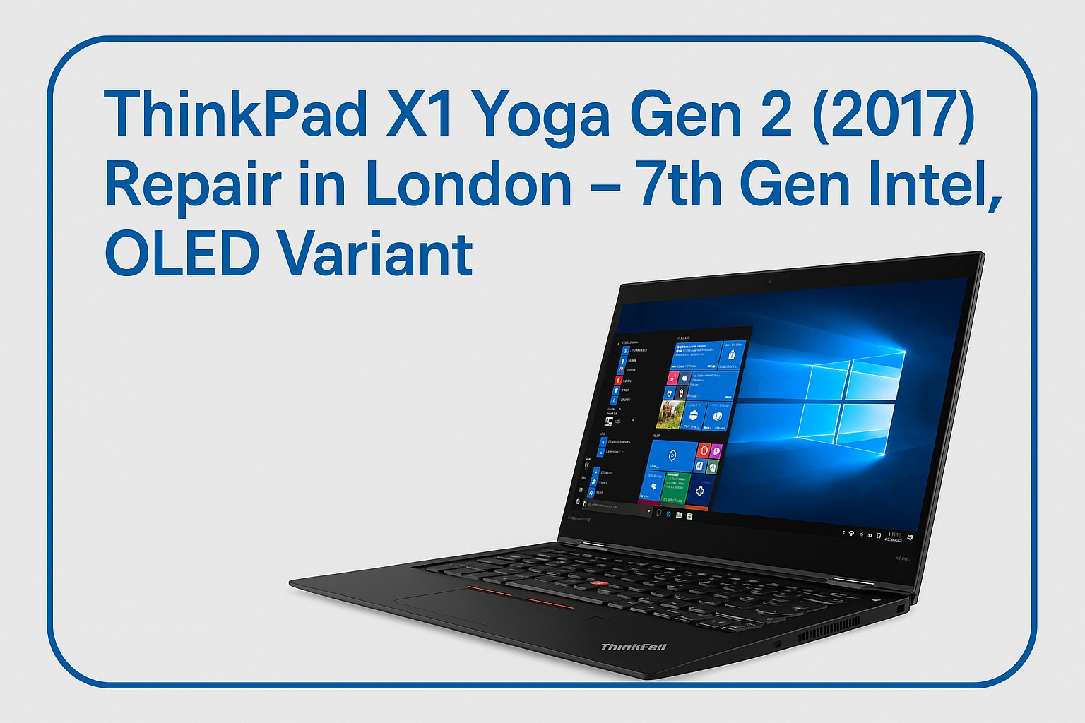 ThinkPad X1 Yoga Gen 2 Repair London